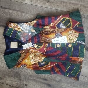 Laurel Classics 100%Silk west vest